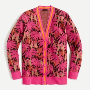NWT J. Crew Boyfriend Cardigan Sweater in Palm